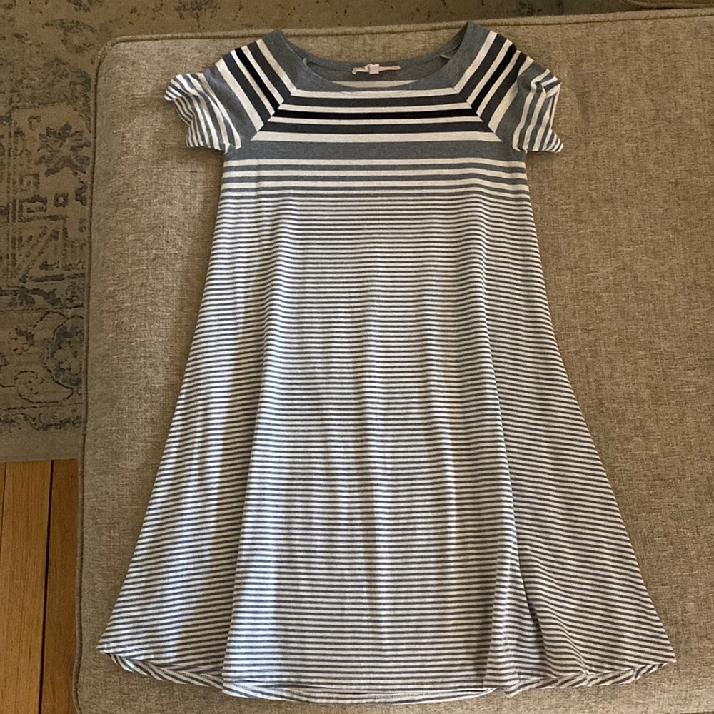 Striped T-shirt dress